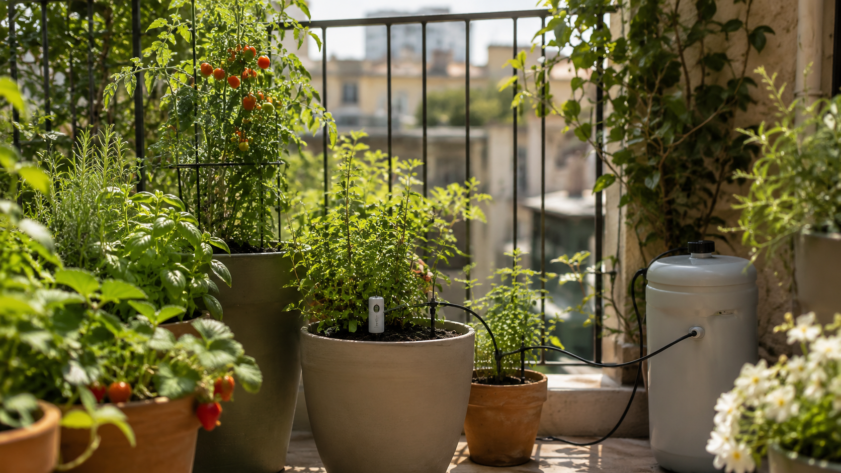 Un jardin intelligent doit surtout survivre aux absences