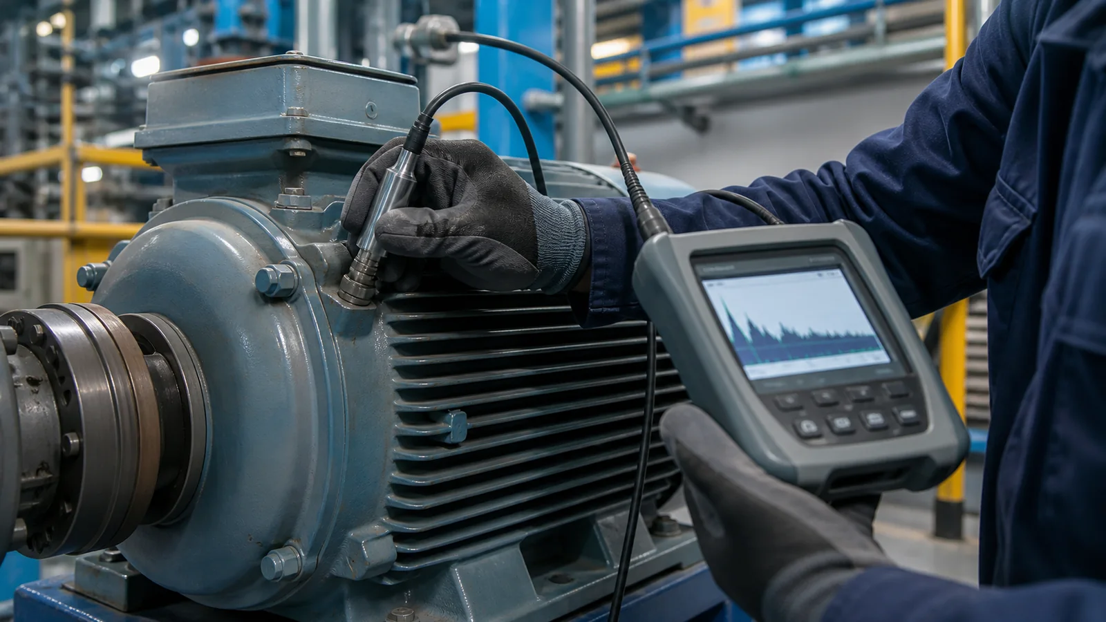 Mise en situation éditoriale d'un capteur de vibration portable dans son contexte d'usage professionnel