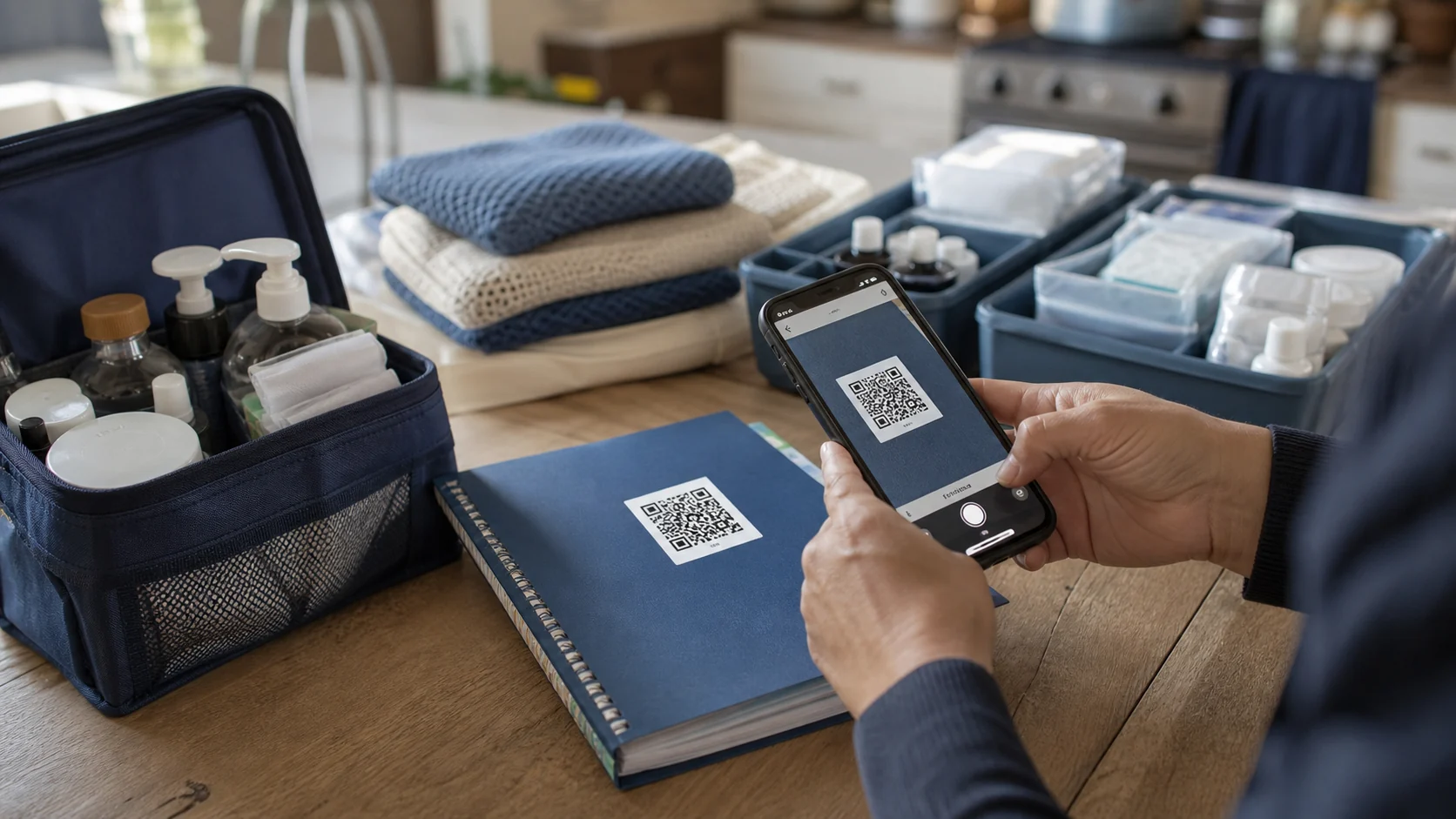 Mise en situation éditoriale d'un carnet de suivi de soins par qr code dans son contexte d'usage professionnel
