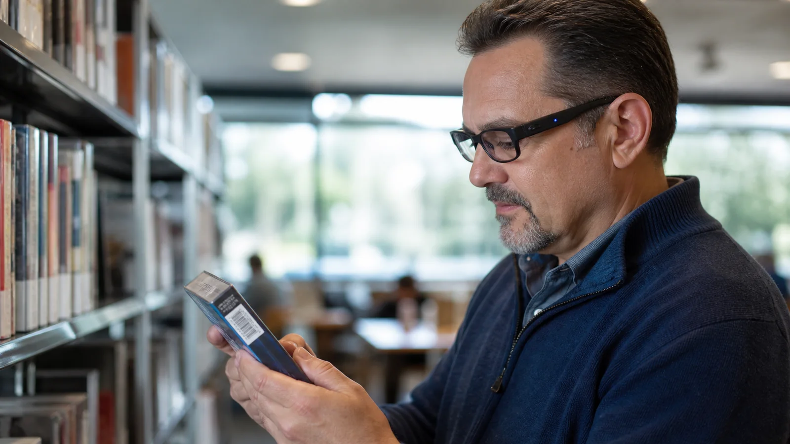 Mise en situation éditoriale d'un lunettes de lecture de l'environnement dans son contexte d'usage professionnel