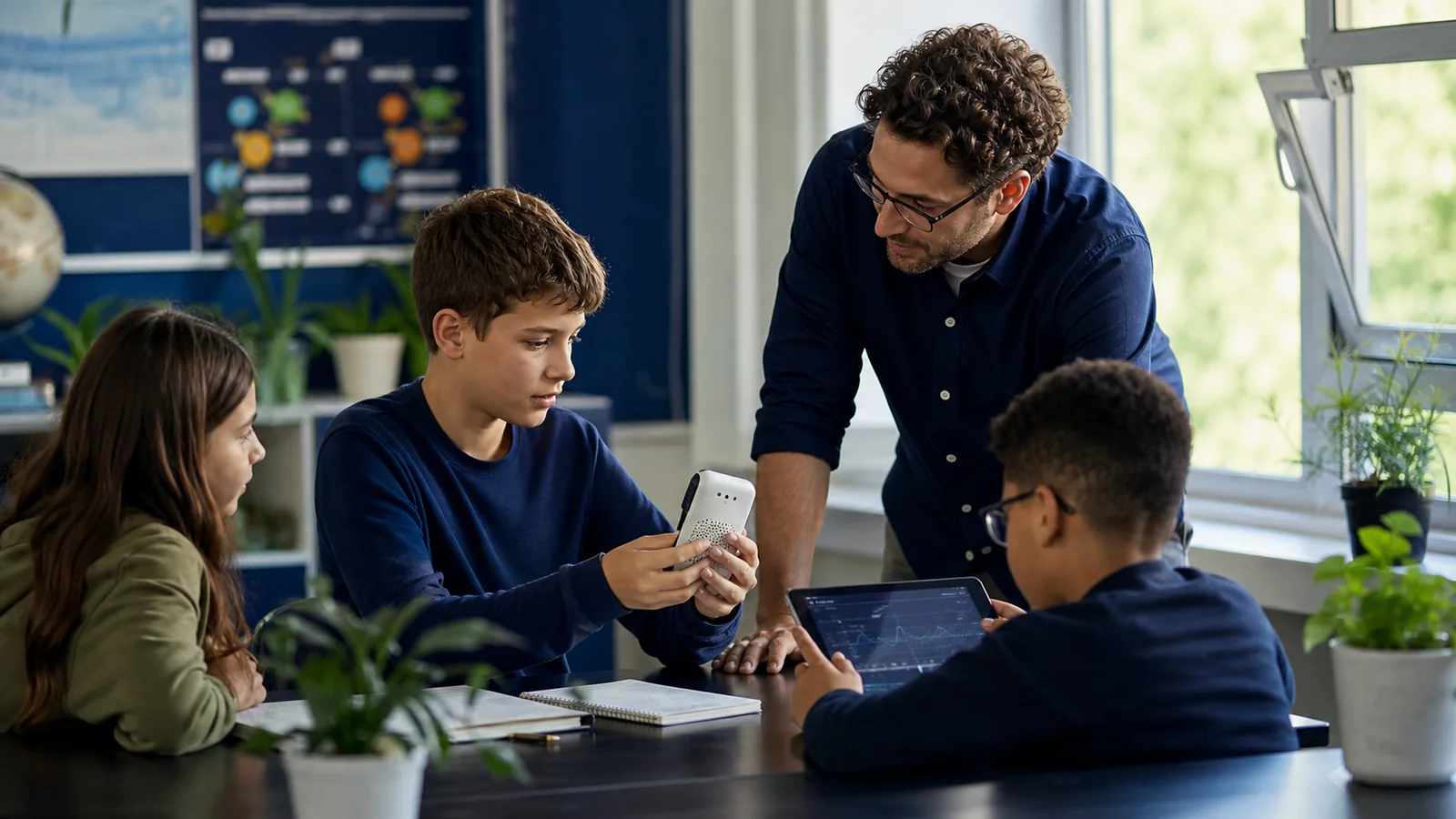 Mise en situation éditoriale d'un capteur d’environnement pour la classe dans son contexte d'usage professionnel