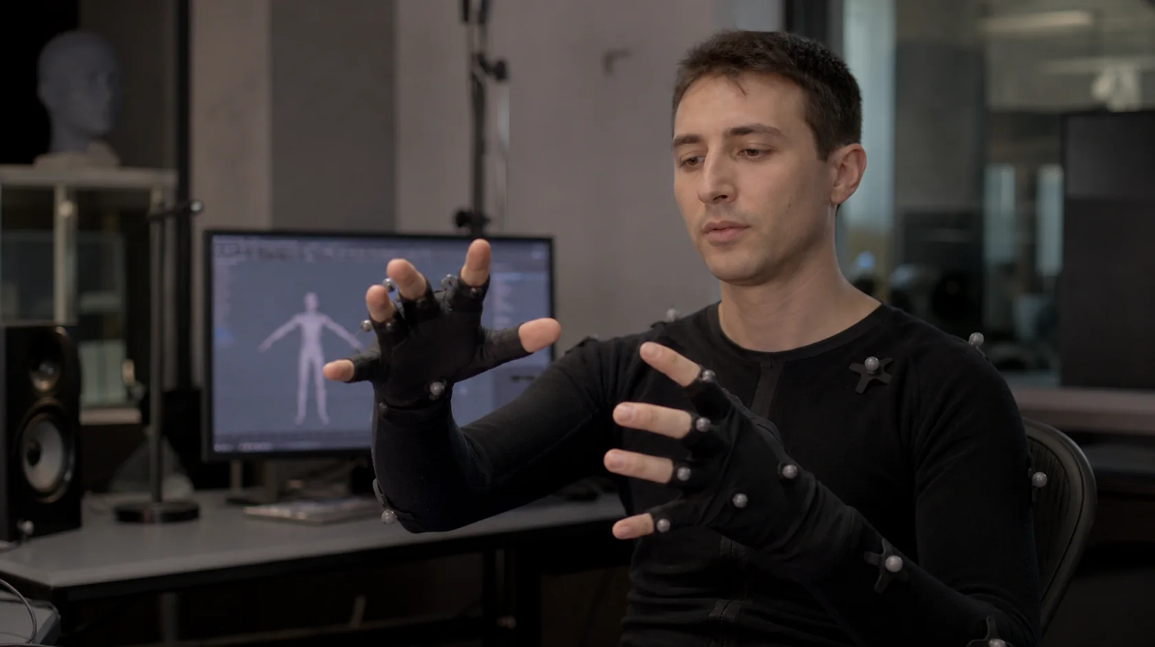 Mise en situation éditoriale d'un gants à capteurs de gestes dans son contexte d'usage professionnel