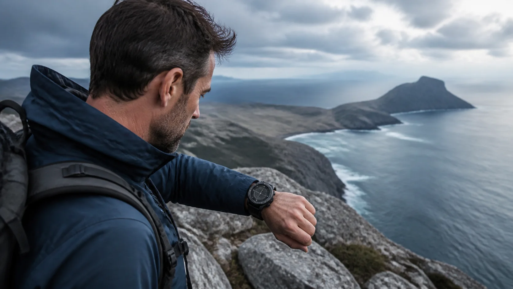 Mise en situation éditoriale d'un boussole numérique outdoor dans son contexte d'usage professionnel