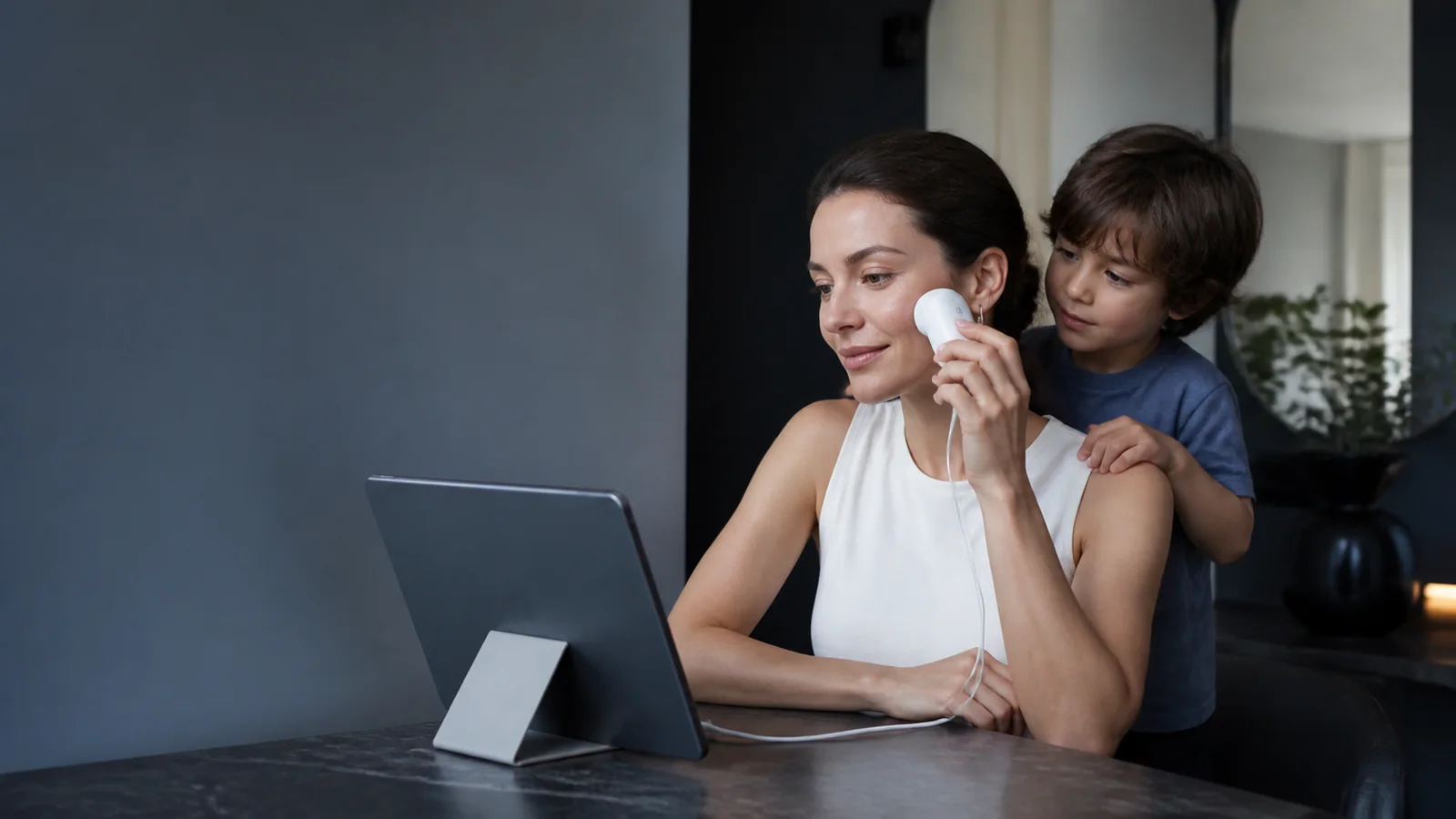 Mise en situation éditoriale d'un analyseur de peau grand public dans son contexte d'usage professionnel