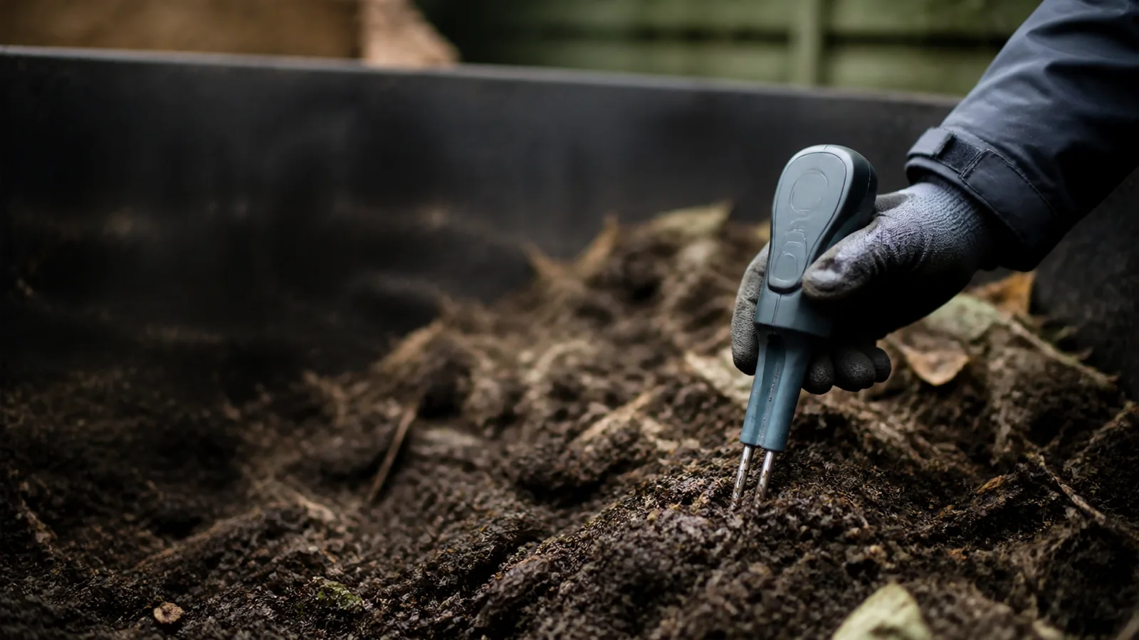 Mise en situation éditoriale d'un analyseur de compost dans son contexte d'usage professionnel