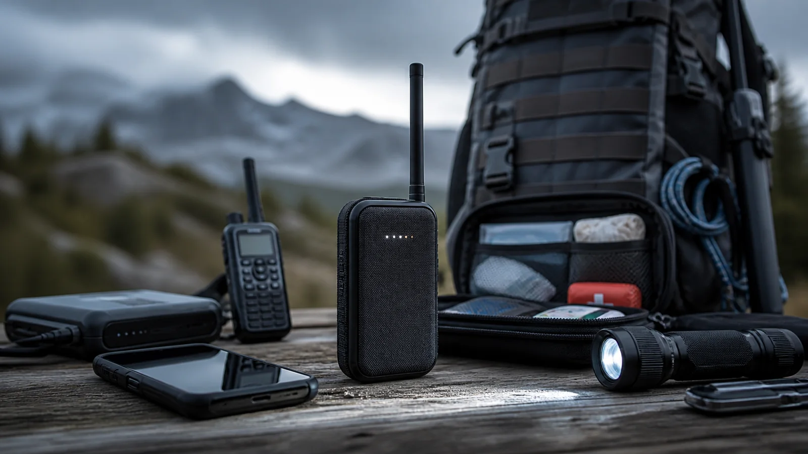 Mise en situation éditoriale d'un radio mesh civile dans son contexte d'usage professionnel