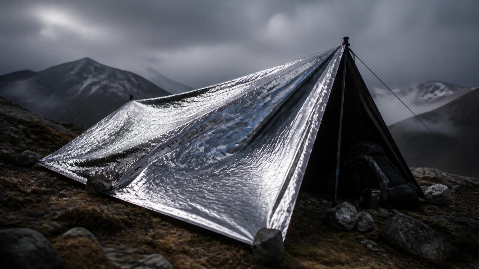 Mise en situation éditoriale d'un couverture de survie dans son contexte d'usage professionnel