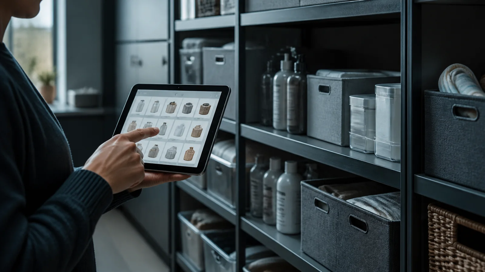 Mise en situation éditoriale d'un application d’inventaire maison dans son contexte d'usage professionnel
