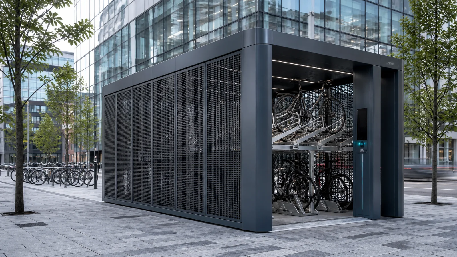 Mise en situation éditoriale d'un station vélo intelligente dans son contexte d'usage professionnel