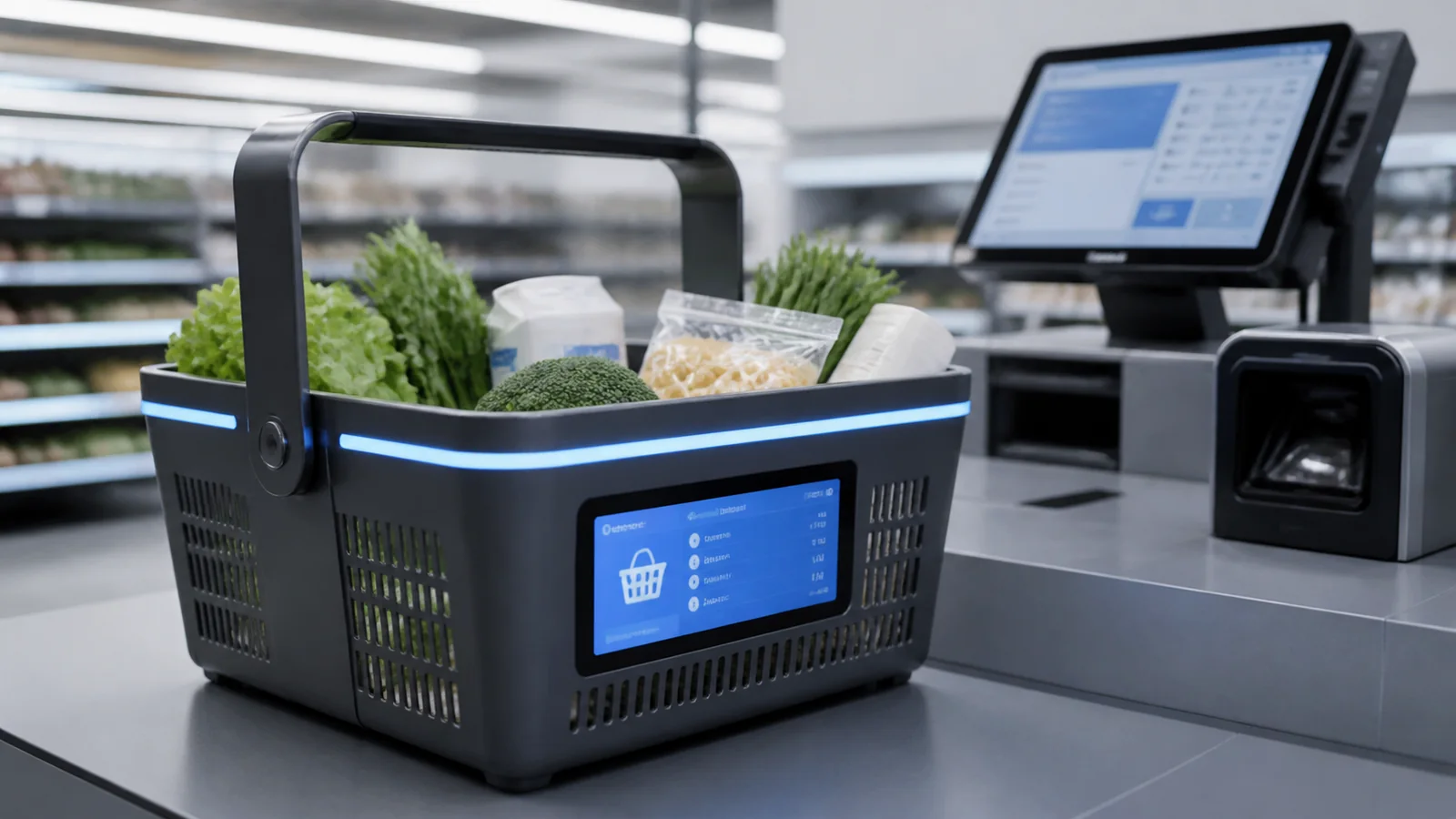 Mise en situation éditoriale d'un panier intelligent dans son contexte d'usage professionnel