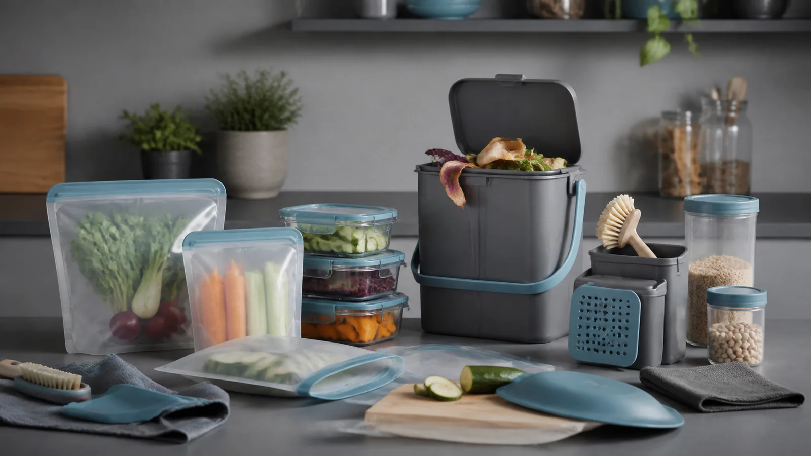 Mise en situation éditoriale d'un kit anti-gaspillage alimentaire dans son contexte d'usage professionnel