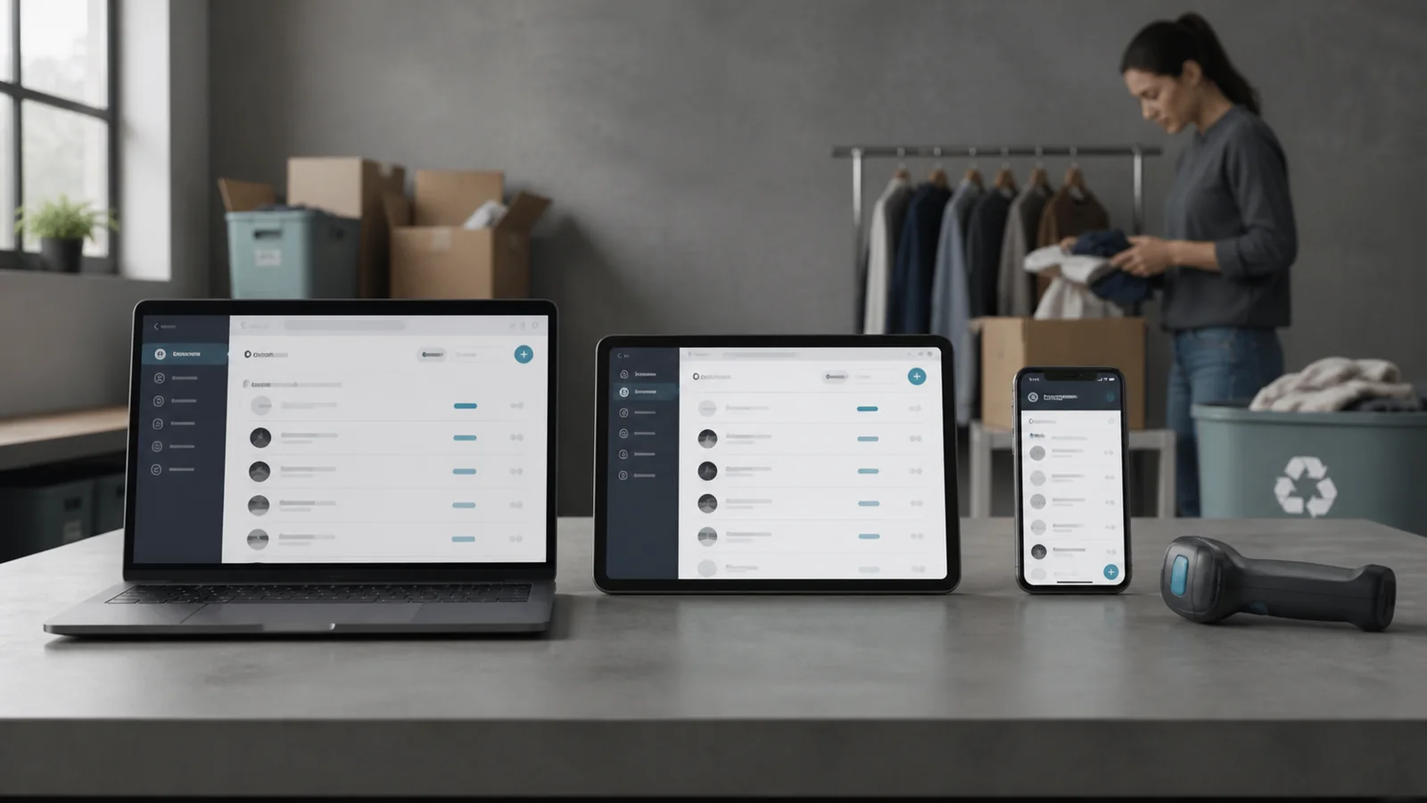 Mise en situation éditoriale d'un application d'inventaire des dons dans son contexte d'usage professionnel