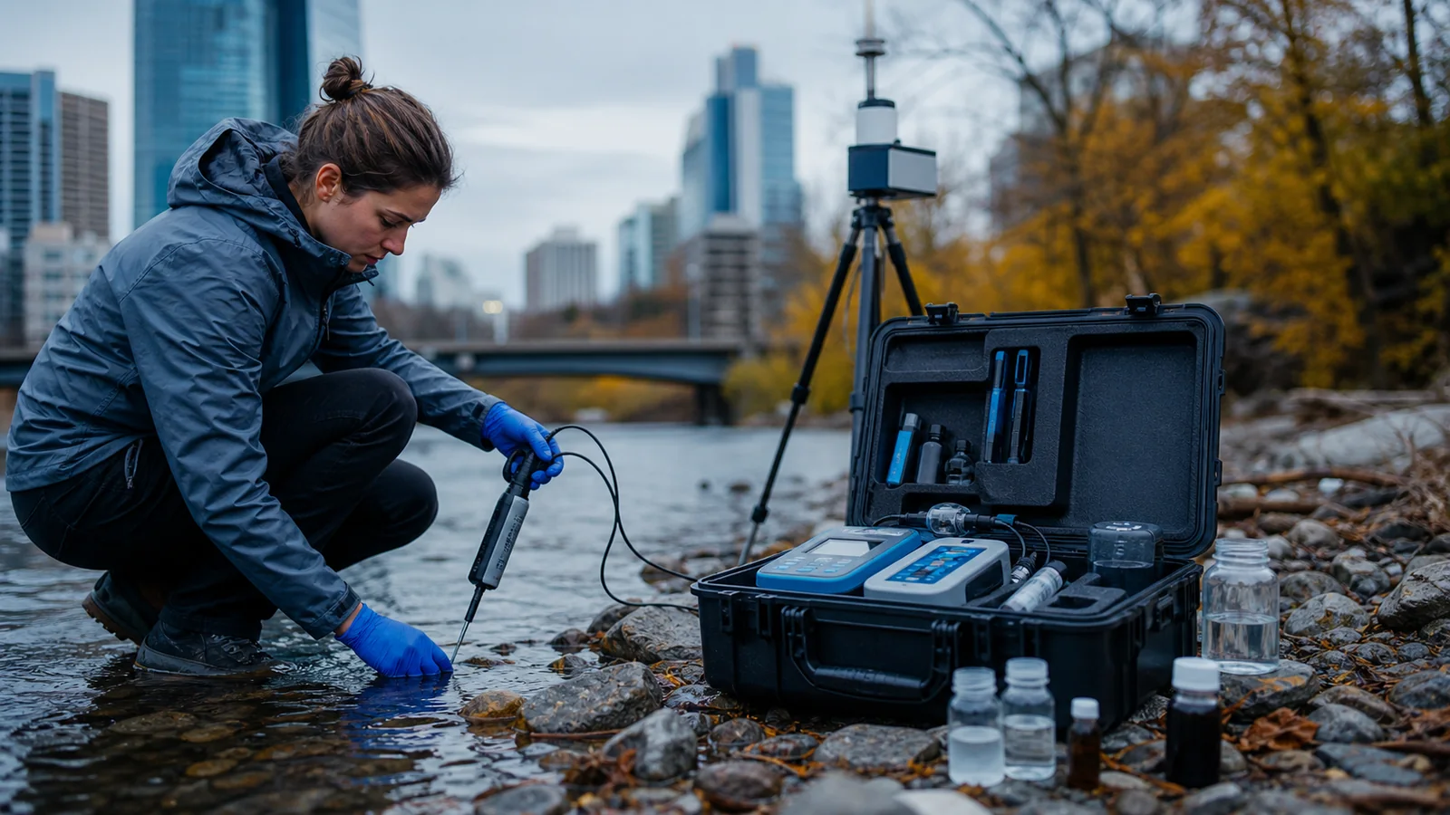 Mise en situation éditoriale d'un kit environnement et pollution dans son contexte d'usage professionnel